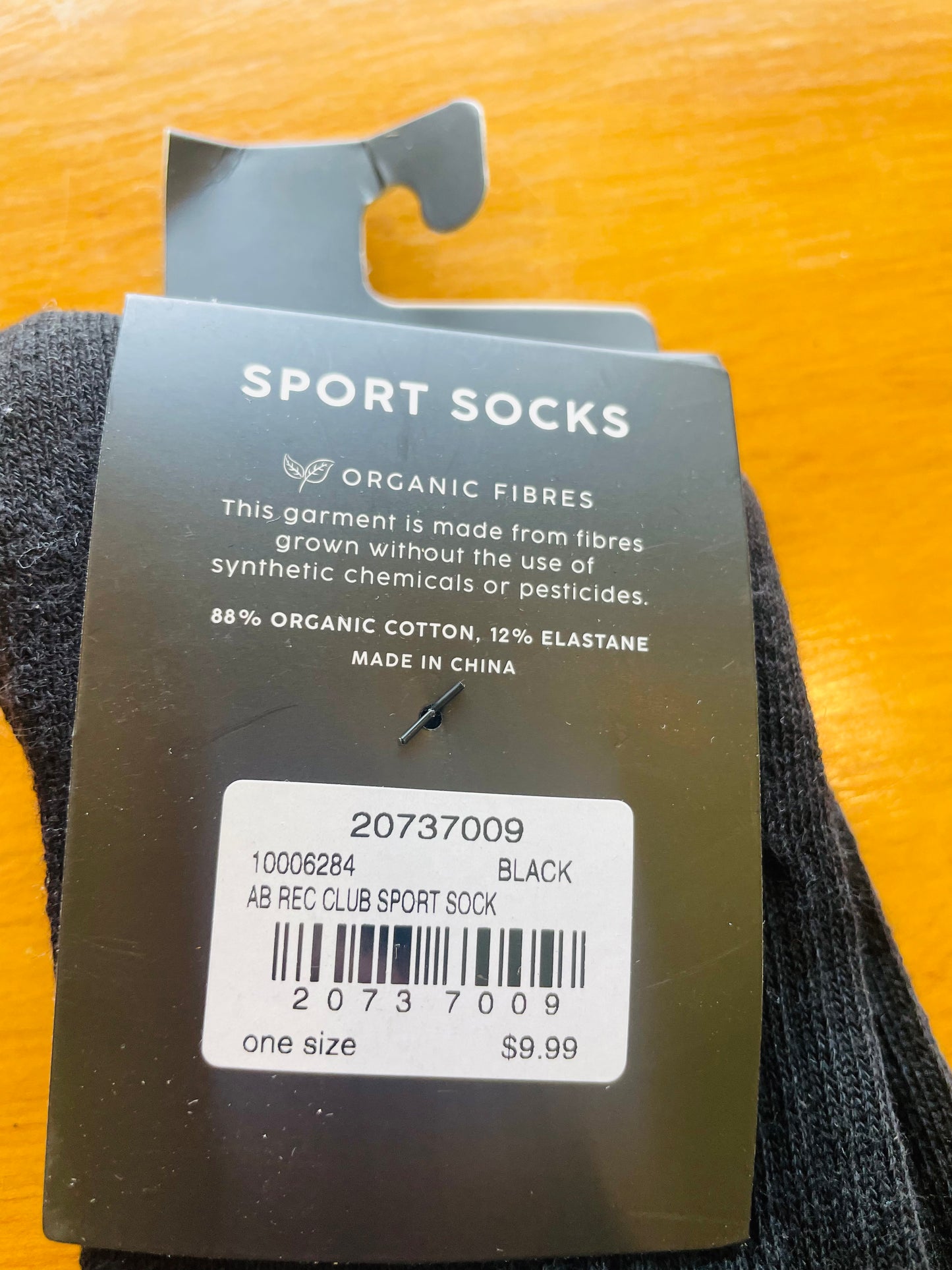 Absent Organic Fibre Sport Socks - OSFA
