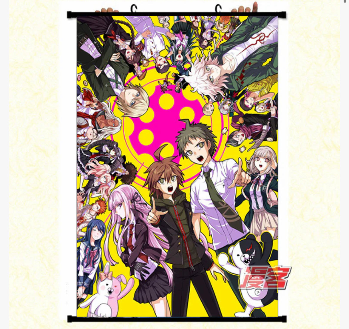 Anime 90x60cm Wall Scroll - Danganronpa