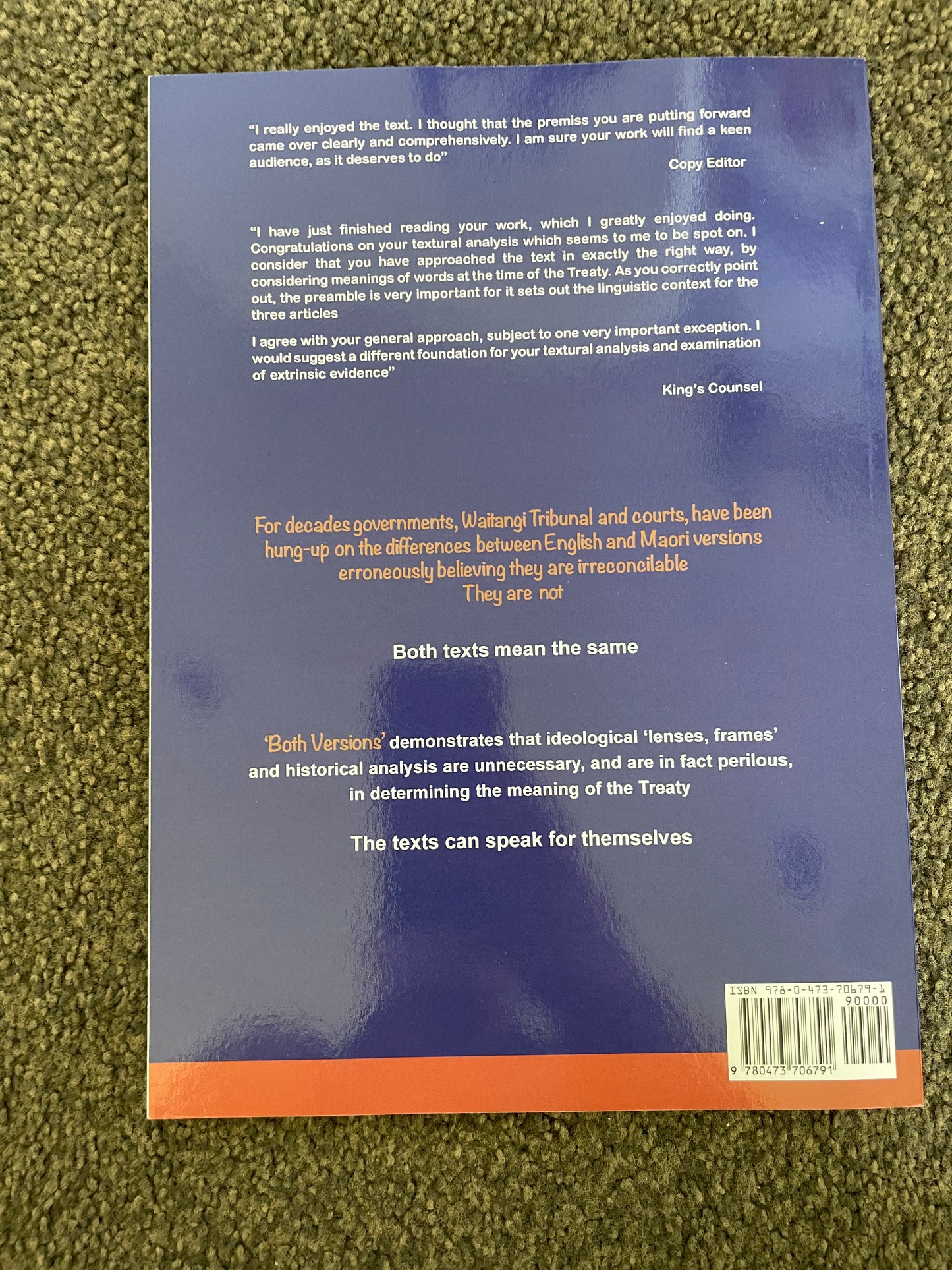 Both Versions of the Treaty of Waitangi by Bruce Mason