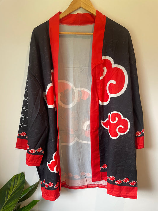 Naruto Akatsuki Cloud Kimono