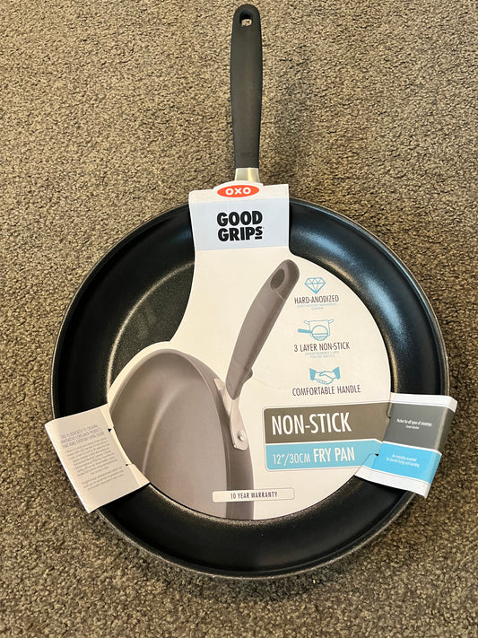 OXO Good Grips 12" Frying Pan Skillet, 3-Layered German Engineered Nonstick Coating RRP $274