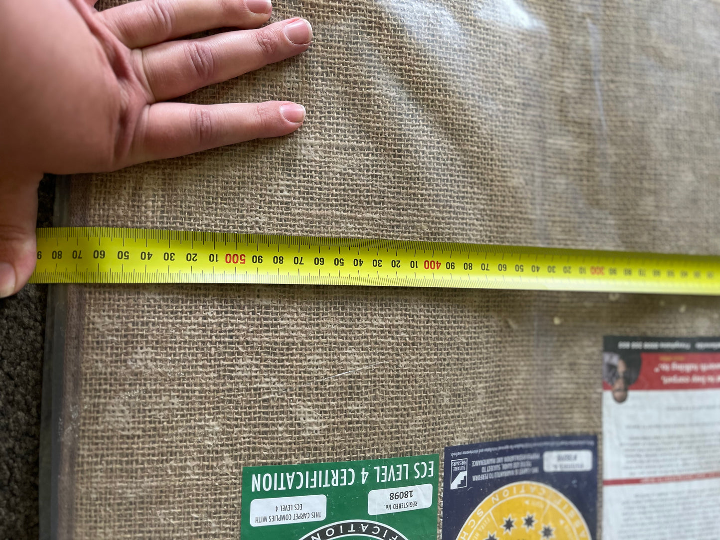 Carpet Mill 100% Solution Dyed Nylon Edged Carpet Mat in Copper