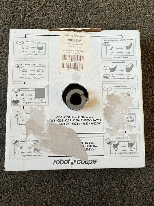 Robot Coupe 28053W 8x8mm Julienne Disc - EasyClean