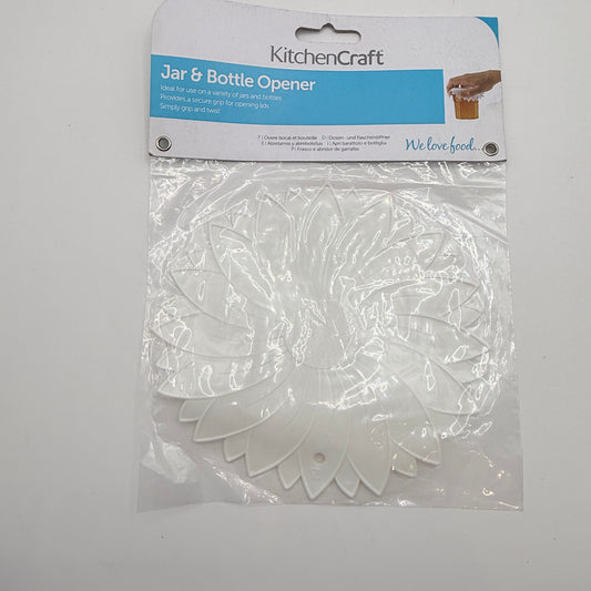 KitchenCraft Jar & Bottle Opener - White