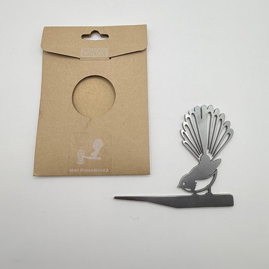 The Original Metalbird Mini Piwakawaka Bird Art