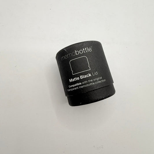 Memobottle Matte Black Lid