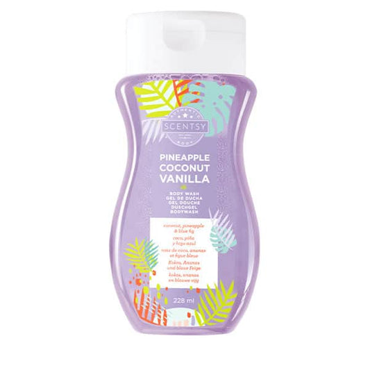 Scentsy Pineapple Coconut Vanilla Body Wash