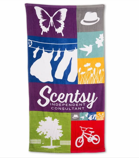Scentsy Beach Towel – Soft, Absorbent & Vibrant