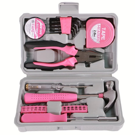 24pc Womens Pink Tool Kit