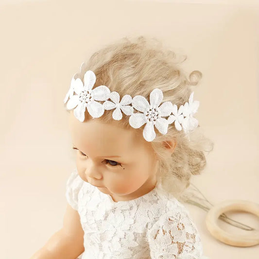 3pcs Embroidered Lace Headbands