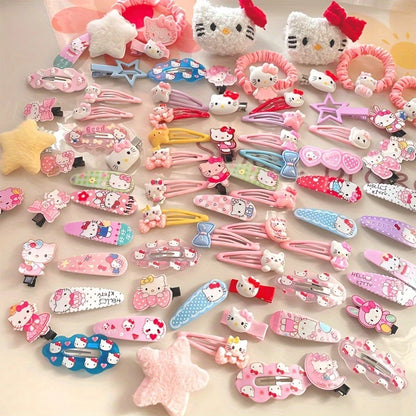 21pc Hello Kitty Hair Accessories