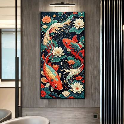 40x70cm Koi Fish Diamond Art Kit