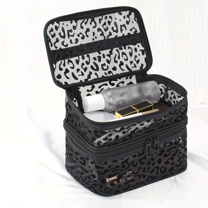 2-Level Mesh Cosmetic Bag