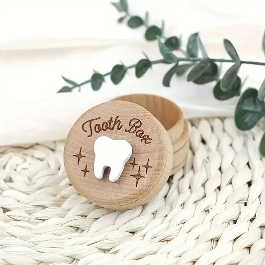 Wooden Tooth Fairy Keepsake Box