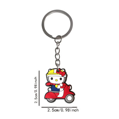 10pc Set Hello Kitty Key Chains