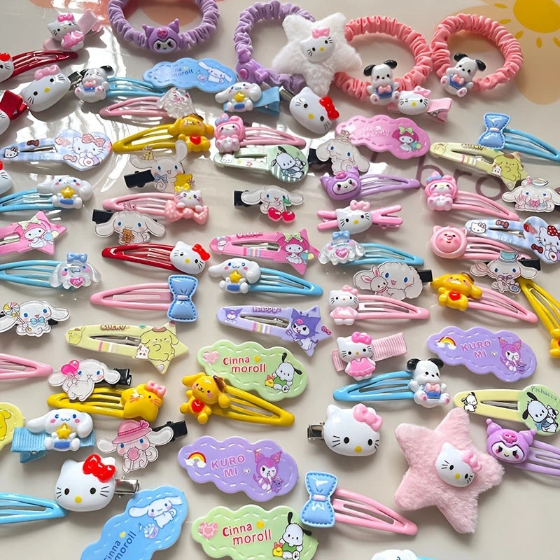 21pc Hello Kitty Hair Accessories