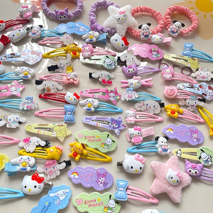 21pc Hello Kitty Hair Accessories