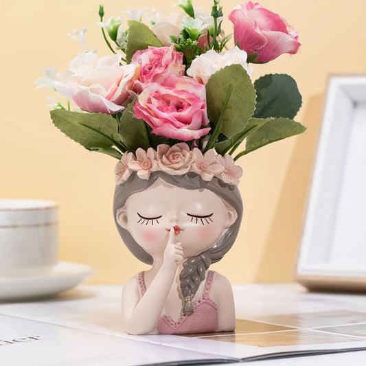 Cute Fairy Mini Resin Planter