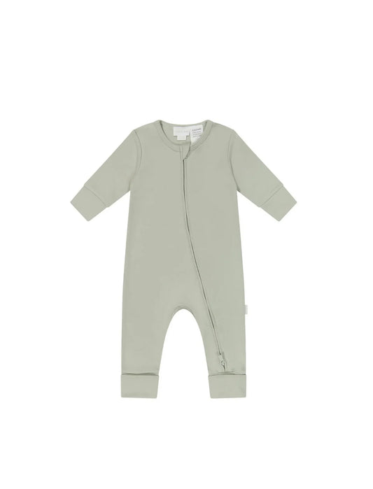 JAMIEKAY Size 2YR Pima Cotton Frankie Zip Onepiece