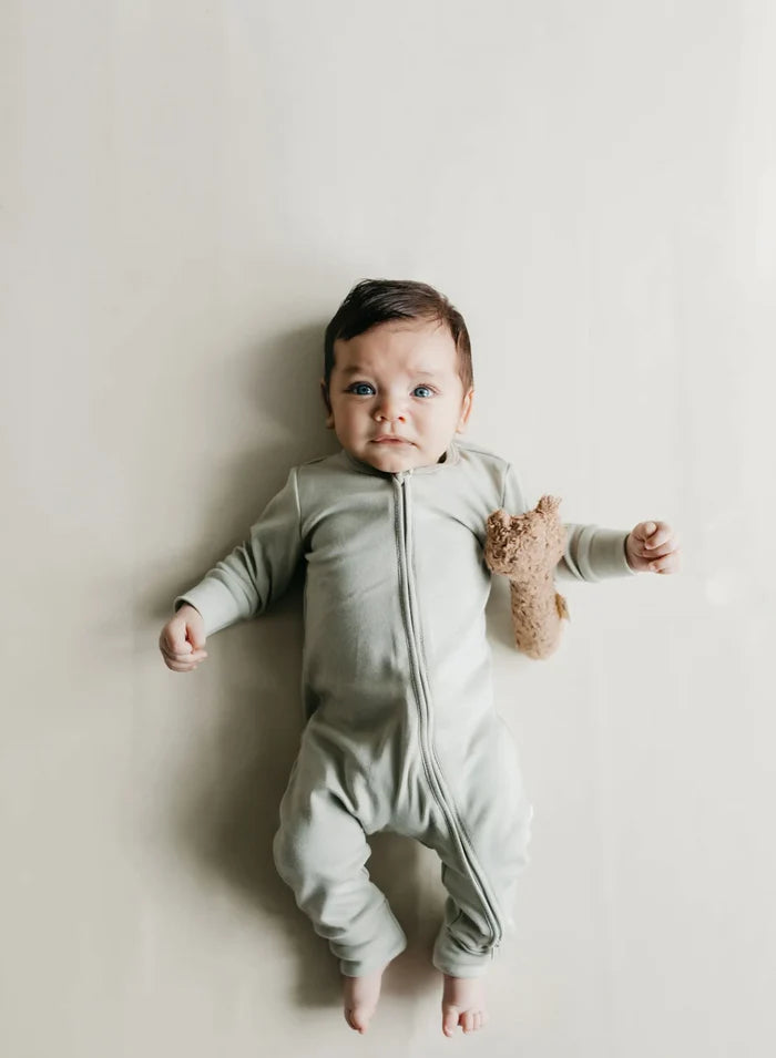 JAMIEKAY Size 2YR Pima Cotton Frankie Zip Onepiece